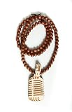 Good Wood Natural Wood Microphone Necklace
