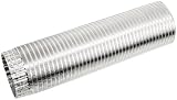 Wpro - CHT152 - Gaine de Hotte Aluminium - Diam&egrave;tre: 110 mm