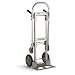 Magline GMK16UAB Aluminum Gemini Jr Convertible Hand Truck, U Loop Handle, Cushion Wheels, 500lbs Capacity, 51" Height, 47-1/2" Length x 21" Width