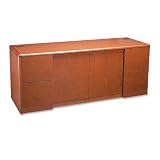 HON : 10700 Series Credenza With Doors, 72w x 24d x 29-1/2h, Henna Cherry -:- Sold as 2 Packs of - 1 - / - Total of 2 Each