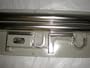 Deluxe Curtain Rod, 28' to 48", Decorative Window Hardware, Color Silver