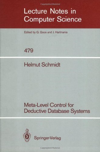Meta-level control for deductive database systems [electronic resource]