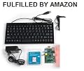Raspberry Pi Bundle with Keyboard, Mouse, Case, Power Supply, and 4 Gig SD card with OS by EasyAsPi(tm)