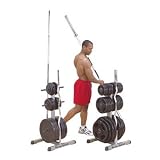 Body Solid GOWT Olympic Plate Tree Bar Holder