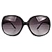 VIVIENFANG Elegant GLOSSY Fashion Oversized Polarized Sunglasses for Women P1981