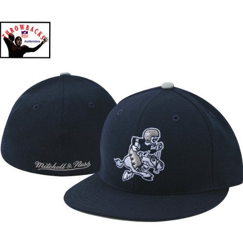 Mitchell & Ness Dallas Cowboys Throwback Fitted Hat 6 3/4