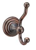 Hardware House H11-1607 Stockton Collection Bath Hook, Classic Bronze