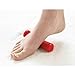 Oofos Original Unisex Black Thong Sandal (Includes FREE RED RUBBER FOOT MASSAGER)