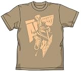 NARUTO疾風伝 サスケアクションTシャツ サンドカーキ サイズ:XS