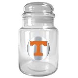 Tennessee Volunteers NCAA 31oz Glass Candy Jar - Primary Logo