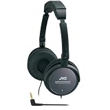 Noise Canceling Full Sized Stereo Headphones Flat Foldable Design