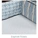 Boppy Organic Crib Bumper Slipcover, Elephant Parade