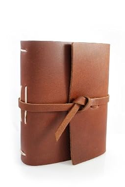 Genuine Leather Rustic Rider Photo Album - Stores 100 4x6 Photos