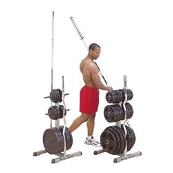 Body Solid GOWT Olympic Plate Tree Bar Holder