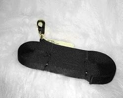 Hamilton Deluxe 1" S/T Nylon Longe Line with Swivel Snap, Black