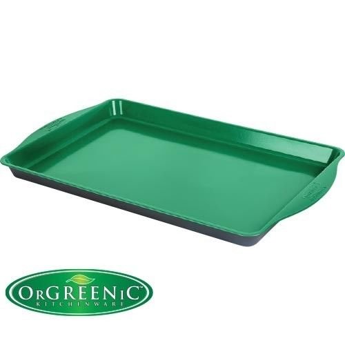 Orgreenic Ceramic NonStick Jelly Roll Pan, Green New