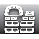 1964-1979 Toyota Landcruiser FJ40 White Face Gauges