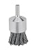 DEWALT DW4902 1-Inch Knot End Brush/Carbon Steel 1/4-Inch Stem .020-Inch
