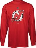 New Jersey Devils Youth Primary Logo Long Sleeve T-Shirt