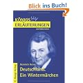 K�nigs Erl�uterungen und Materialien, Bd.62, Deutschland. Ein Winterm�rchen