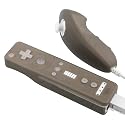 Easy Slip-On Silicone Skin Case for Nintendo Wii Remote Control & Nunchuk, Smoke