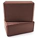 Peace Yoga Foam Exercise Blocks Brown [9