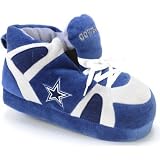 Dallas CowBoys' Slipper Size: 10-11.5, Color: Blue / White