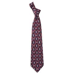 Boston Red Sox MLB "Pattern 3" Mens Tie (100% Silk)