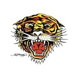 Ed Hardy Tiger Temporary Tattoo