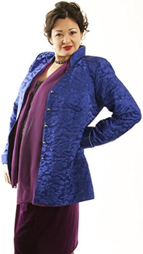 Peggy Lutz Plus Women's Mandarin Jacket