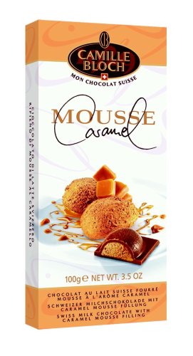 Camille Bloch Milk Filled With Caramel Mousse 3.5-Ounce Bars (Pack of 12) by Camille Bloch