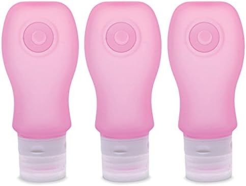 Beckly Silicone Bottles Travelers Set- Travel bottles- TSA Carry-On approved-BPA Free-Use on the airplane, Hotel room, or in your kitchen-For your lotions, gels, oils,soaps, shampoos, moisturizers and creams-Leak Free and safe for your carry on luggage or suitcase and duffel bag-Perfect travel accessory-great addition to your luggage set- Suction cup for use on Hotel Shower and Bathroom wall- Great Bath and Shower accessory-Perfect holiday gift-Backed by the famous beckly guarantee!