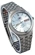 Orient #BEM5V002W Men's Facet Glass Stainless Steel Automatic Watch