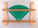 Lite Source 12MT40 Baseball Field Shelf, 31-Inch
