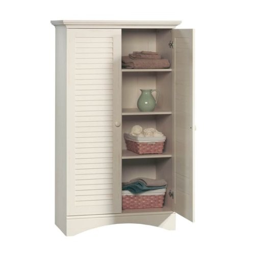 41Y FFu6MiL Antique White Storage Cabinet