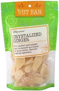 Nut Bar Crystallized Ginger 2 Pack - Two 8 oz Bags