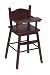 Guidecraft Espresso Doll High Chair