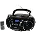 Jensen CD-750 Portable AM/FM Stereo CD Player with MP3 Encoder/Player (Black)
