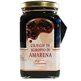Gourmet Food : Italian Black Cherries in Amarena Syrup - 1 x 17 oz