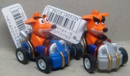 Crash Van Dee grayed cart Dash