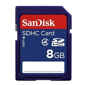 SANDISK 8 GB Secure Digital SDHC Card - Frustration Free Packaging