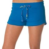 French Terry Printed Inner Waistband Solid Cotton Shorts ( Multiple Colors & Sizes )