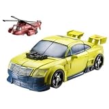 Transformers 25th Anniversary Universe Deluxe Class 5-1/2 Inch Tall Robot Action Figure : Armada Series Autobot HOT SHOT with 2 Inch Tall Mini-Con JOLT