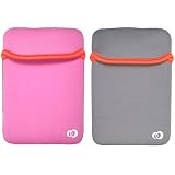 Premium Amazon Kindle Sleeve Case Deluxe Package, Neoprene Sleeve Case Cover for Amazon Kindle Electronic Reading Device + Screen Protector + Cleaning Cloth