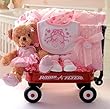 Beary Ballerina Baby Gift Basket with Wagon