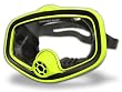 Black Rubber Swim Mask [Frontal Purge Valve] (colors may vary)