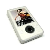 MicrosoftZune 30GB Mp3 Silicone Skin Case - Transparent Clear White
