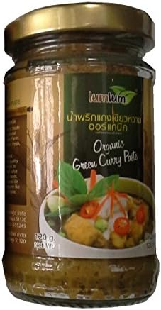 Thai Curry Paste, Green Curry, 100 % Organic. 120 G. / 4.0 Oz