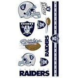 Oakland Raiders Temporary Tattoos