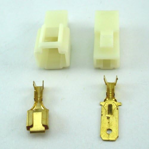 10 sets 6.3mm One Way Quick Electrical Connector/Terminal for Truck Car Boat